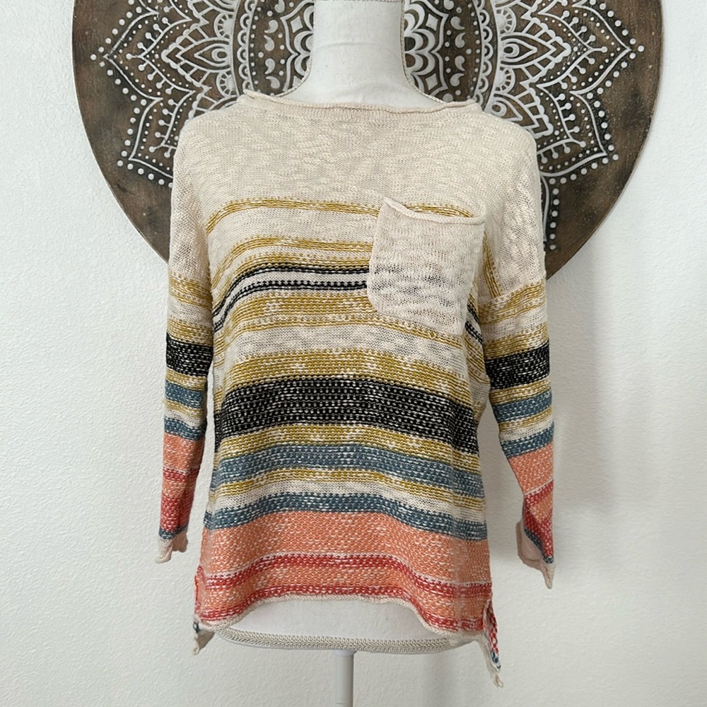 RIP CURL lightweight beachy sweater, size small